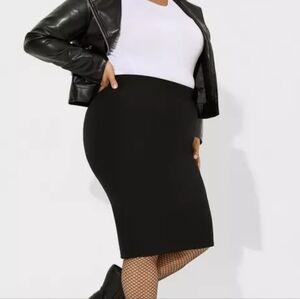 Torrid Midi Studio Luxe Ponte Pencil Skirt Size 5